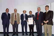 Wempe-Preis 2005, v.l.n.r. Peter A. Stol...